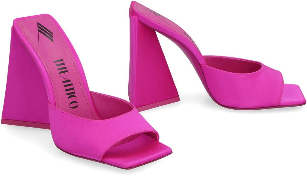 The Attico The Attico Devon Satin Mules 6