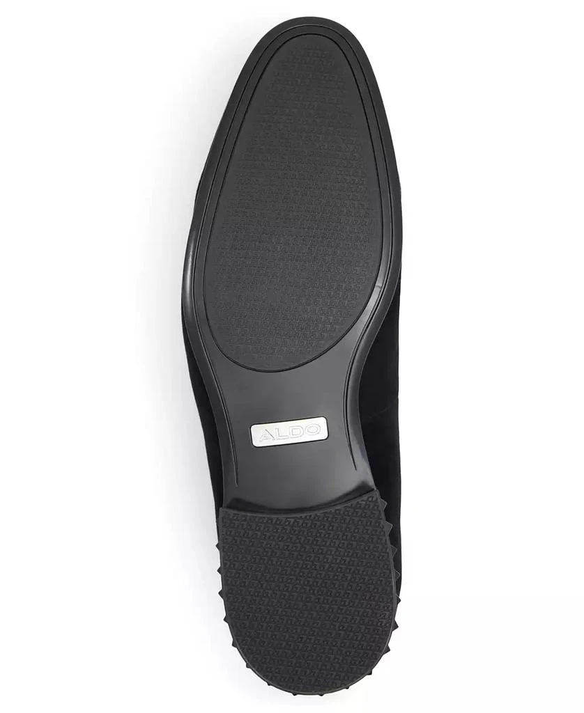 ALDO Men
s Faux Suede Bowtie Casual Loafers 5