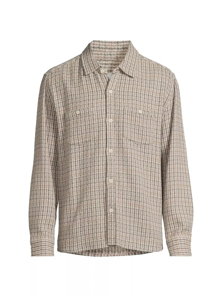 Corridor Dreamweaver Tweed Button-Front Shirt 1