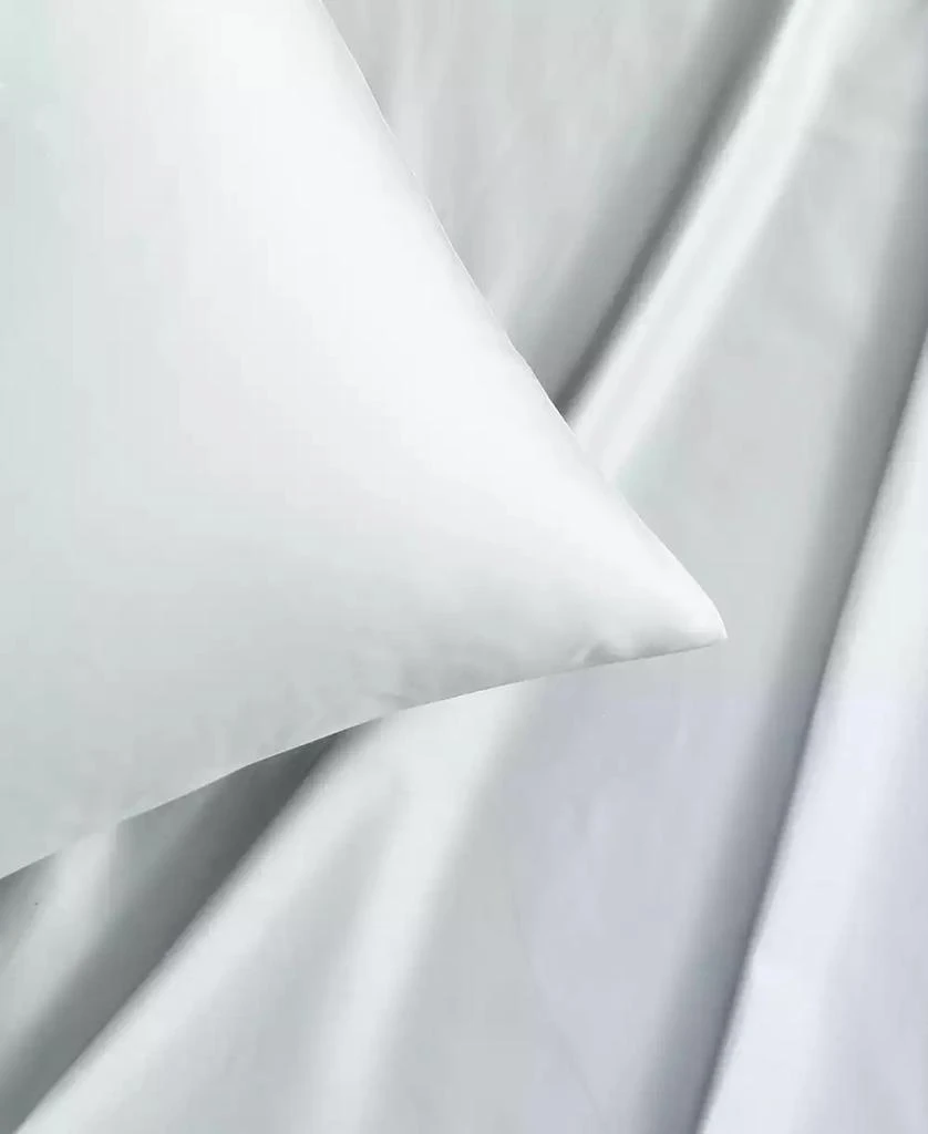 Vera Wang Solid 800 Thread Count Cotton Sateen 4 Piece Sheet Set, Queen 3