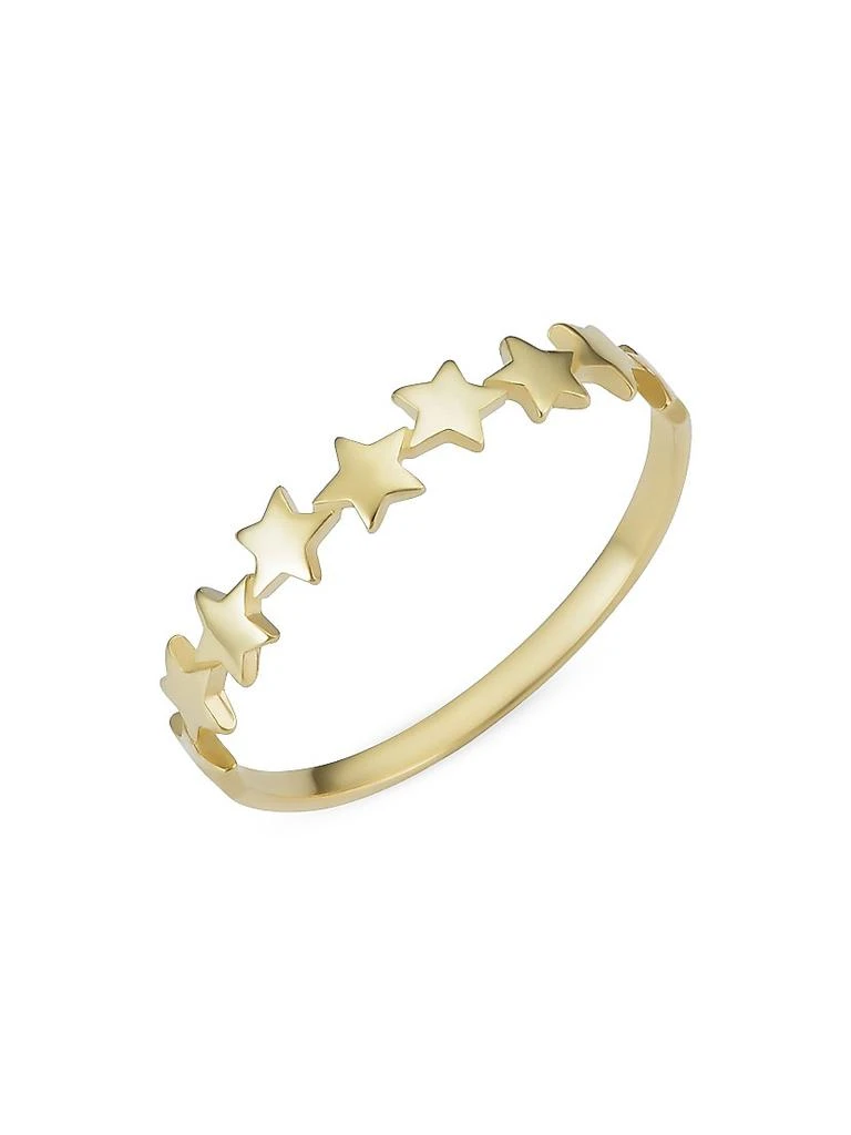 Oradina 14K Yellow Gold Aim for the Stars Ring 1