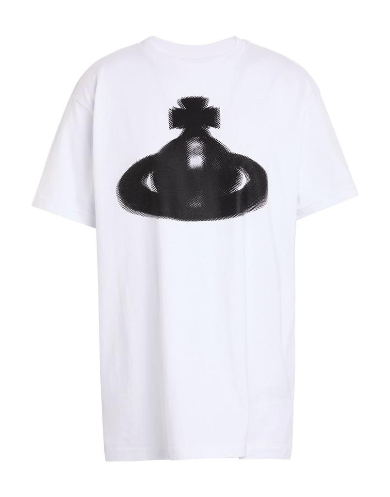 【VIVIENNE WESTWOOD】Time Machine T-Shirt White Vivienne Westwood White Time Machine T-Shirt - T-Shirts