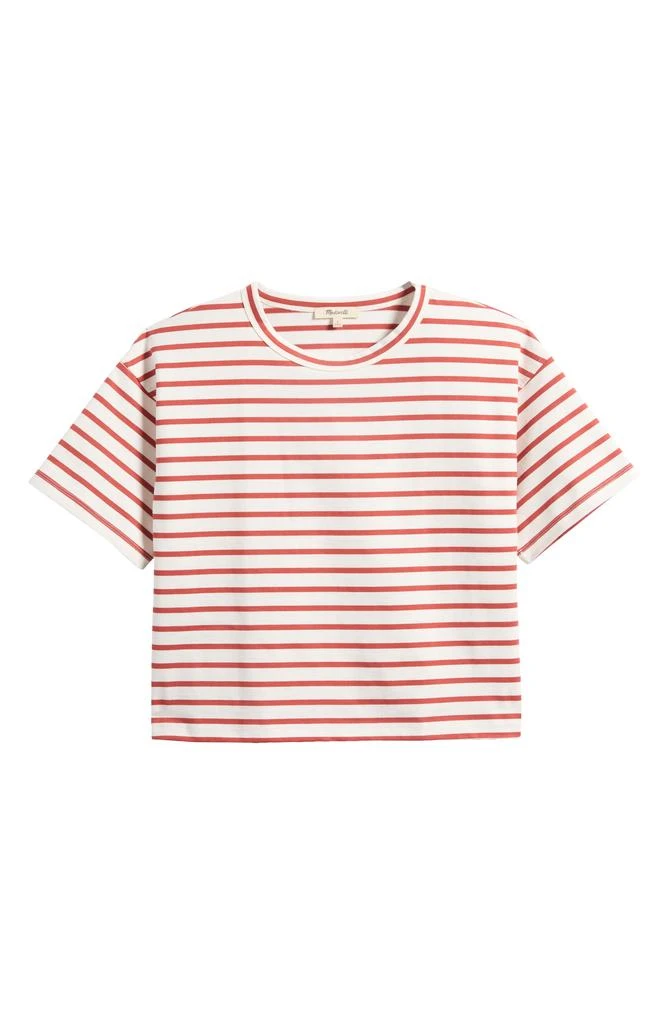 Madewell Everyday Boxy Cotton Crop T-Shirt 5