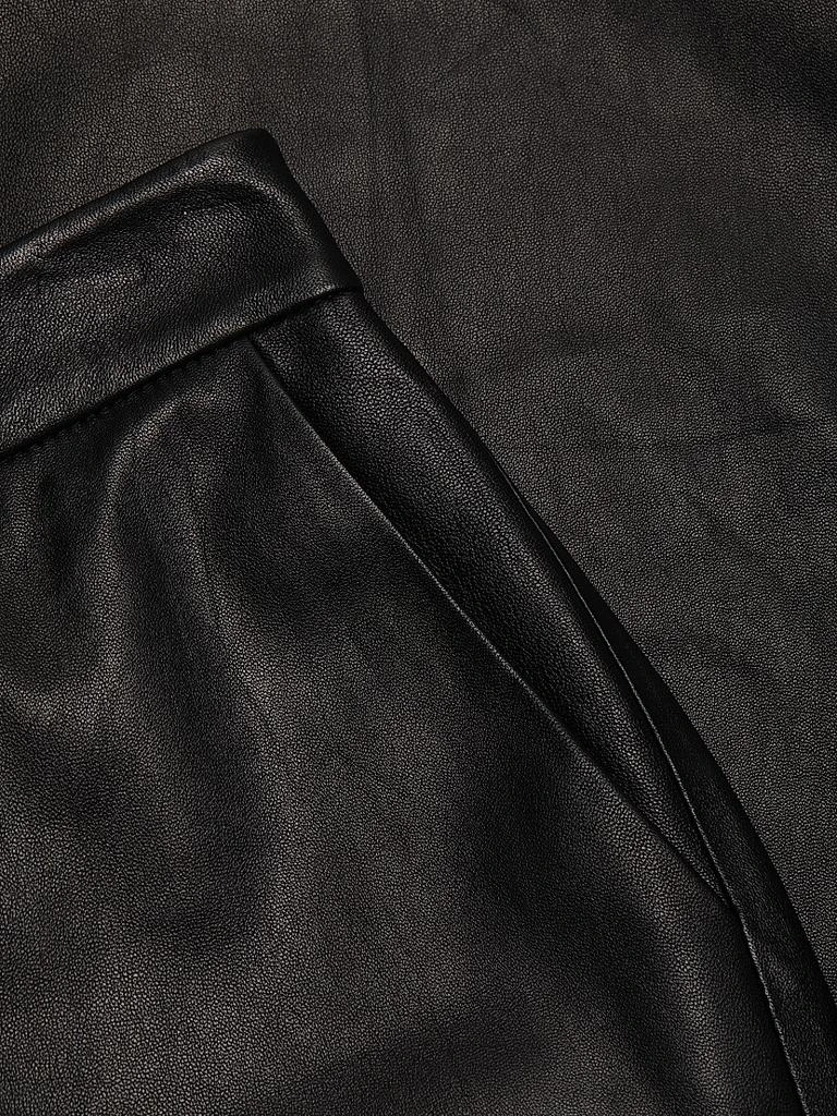 L'Agence Livvy Leather Straight-Leg Pants 7