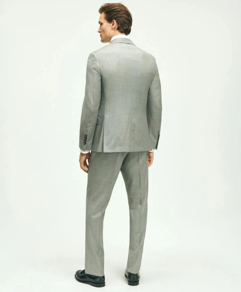 Brooks Brothers Classic Fit Wool Sharkskin 1818 Suit 3