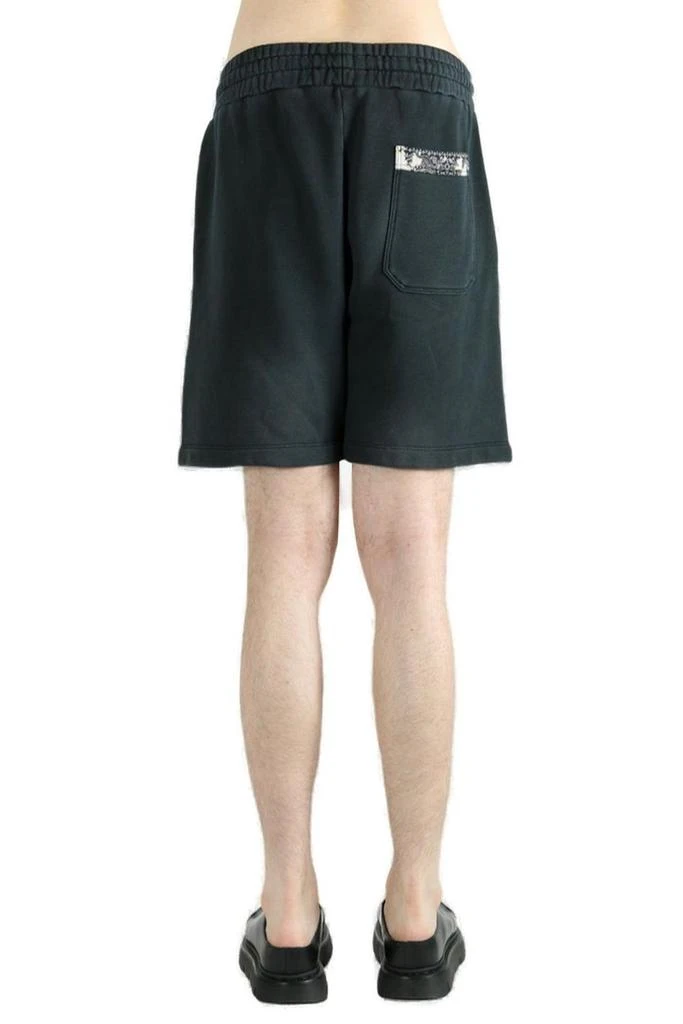 AMIRI Amiri Drawstring Logo Embroidered Panelled Shorts 3
