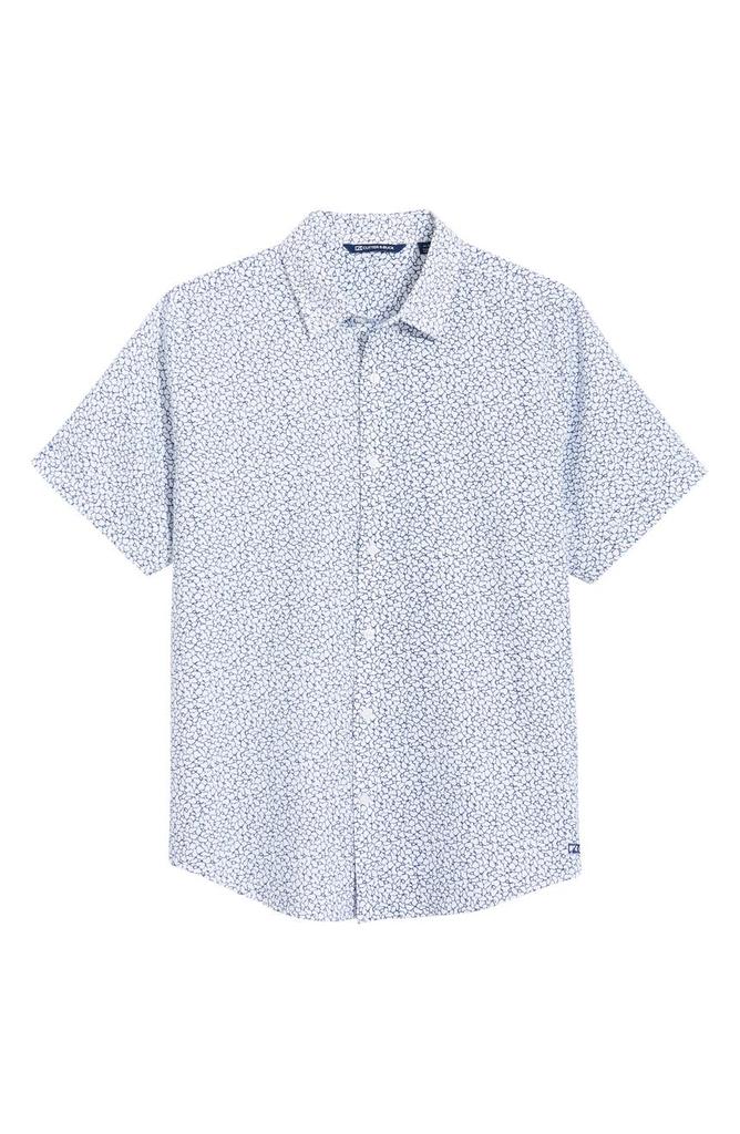 Cutter & Buck Windward Mineral Short Sleeve Button-Up Shirt