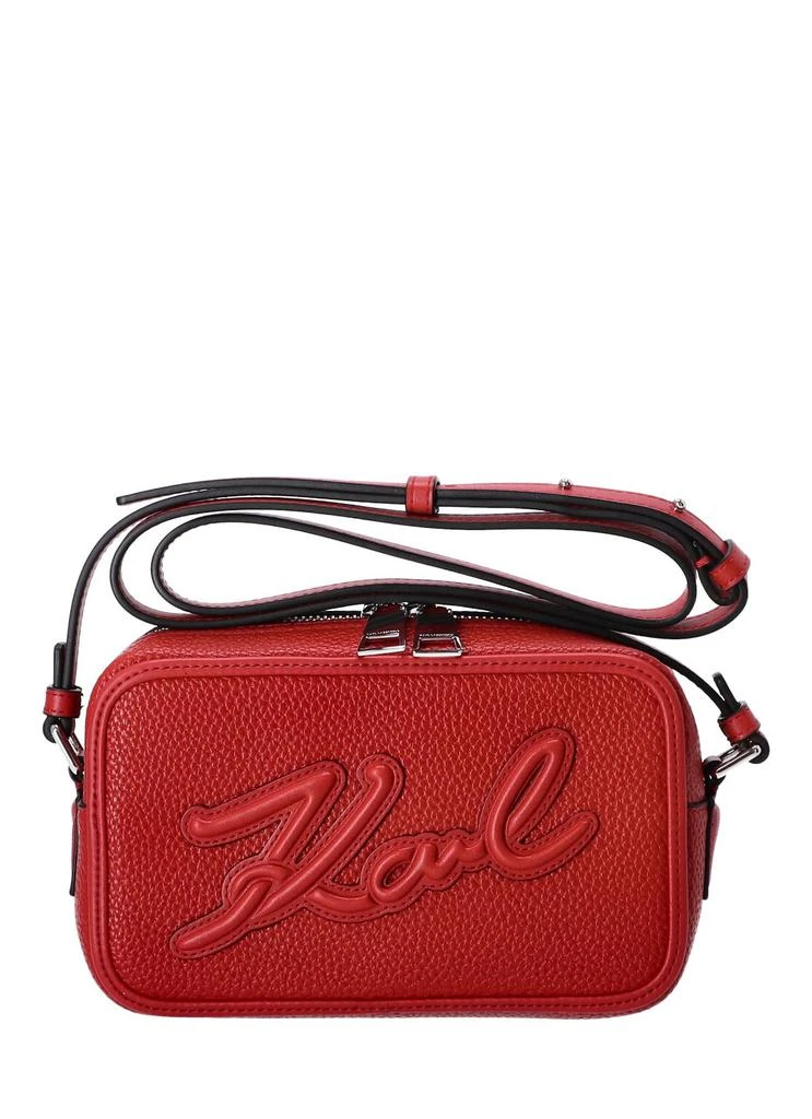 Karl Lagerfeld Paris K Skuare Camera Bag Grainy 1