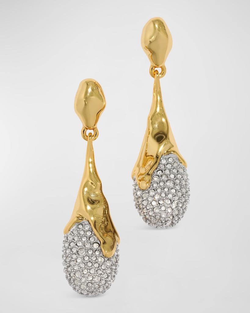 Alexis Bittar Solanales Crystal Teardrop Earrings