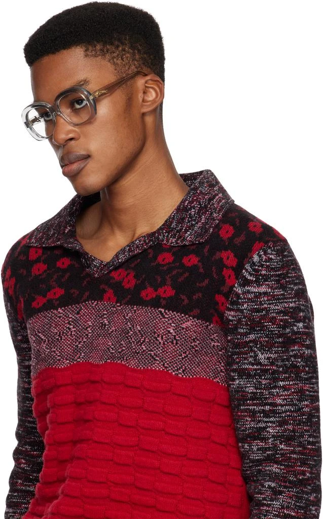 Loewe Transparent Curvy Glasses 4