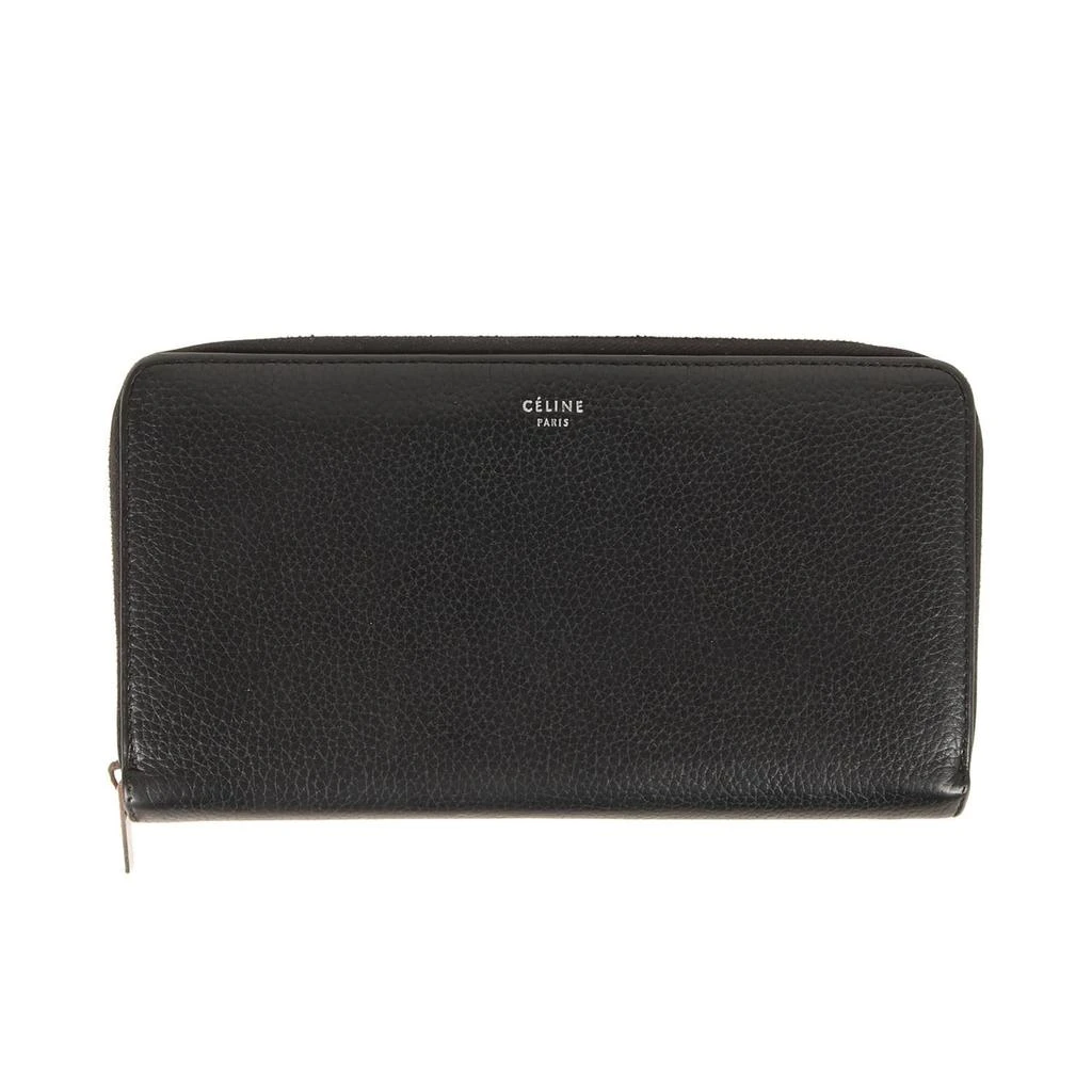Celine Leather Long Wallet (Bi-Fold) (Pre-Owned)