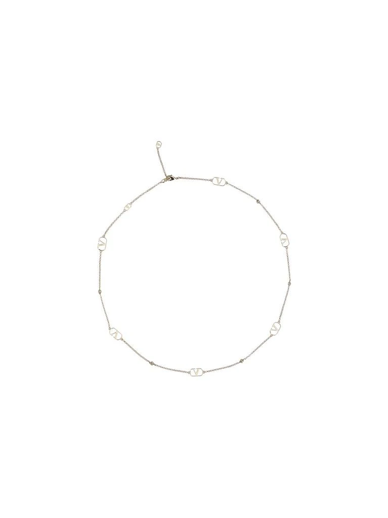 Valentino Valentino VLogo Signature Chain-Link Necklace 2