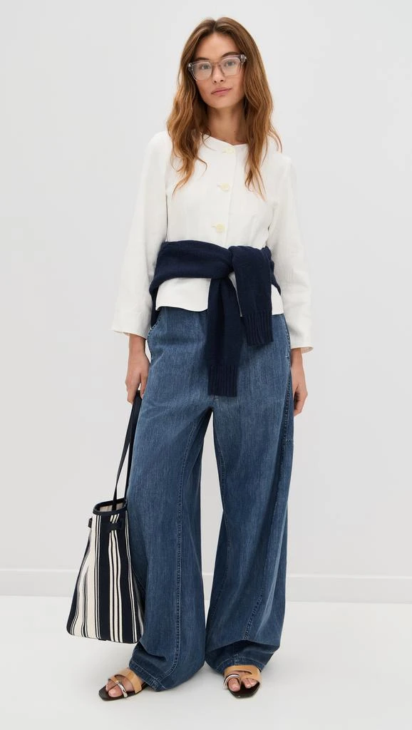 Alex Mill Lena Blazer In Linen 4