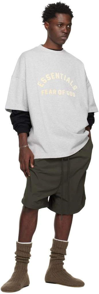 Essentials Gray Crewneck T-Shirt 4