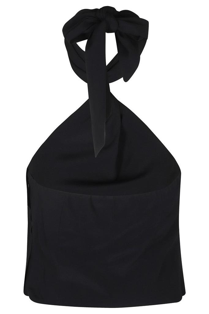 FEDERICA TOSI Torcion Top - Black