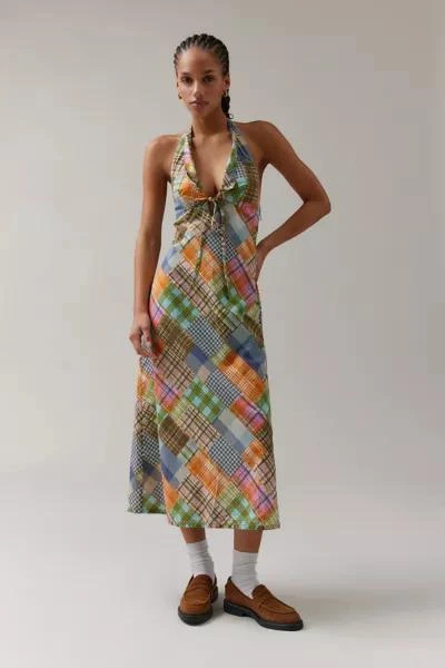 BDG BDG Danny Madras Halter Dress 1