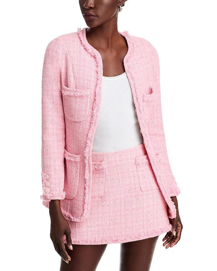 LOVESHACKFANCY Adriana Tweed Jacket 1