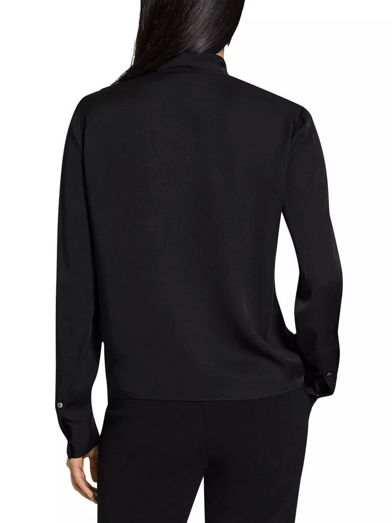 Theory Silk Tie-Neck Blouse 5