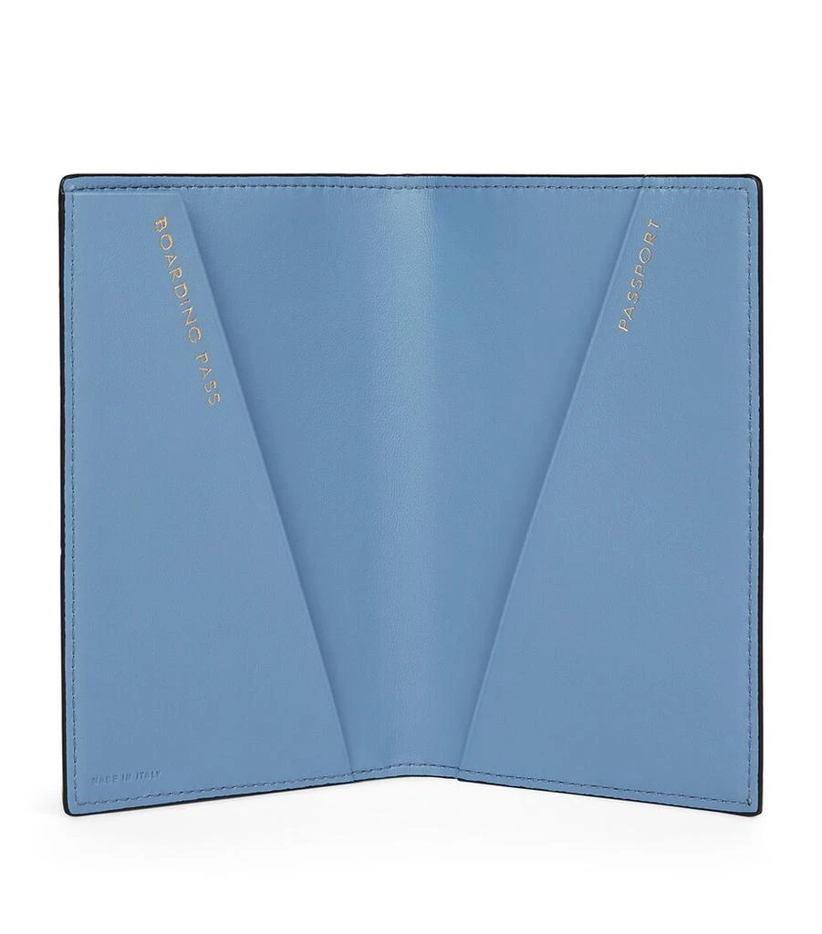 SMYTHSON Leather Mara Passport Cover 2
