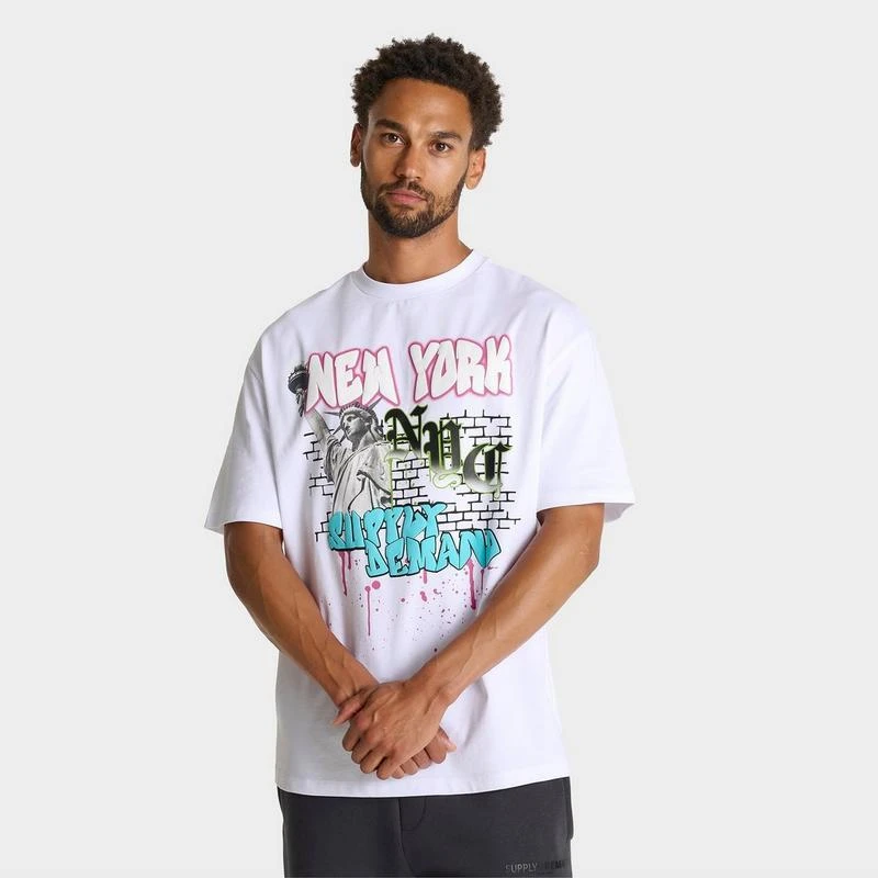 SUPPLY & DEMAND Men's Supply & Demand NYC Graphic T-Shirt 1