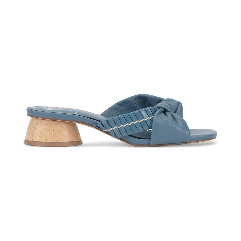 Vince Camuto Leana Knotted Slip-On Block-Heel Sandals