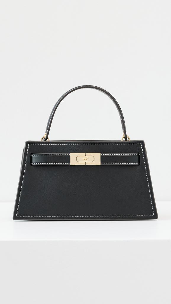 Tory Burch Lee Radziwill Smooth Top Handle Petite Bag