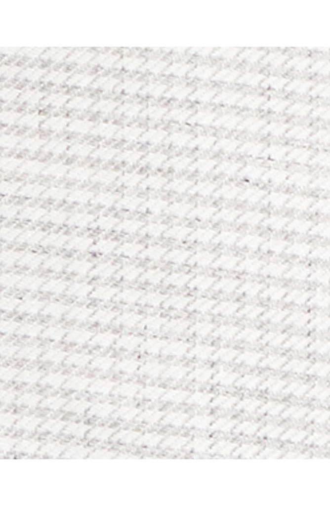 Theory B.Mela Houndstooth Linen Blend Button-Up Shirt 5