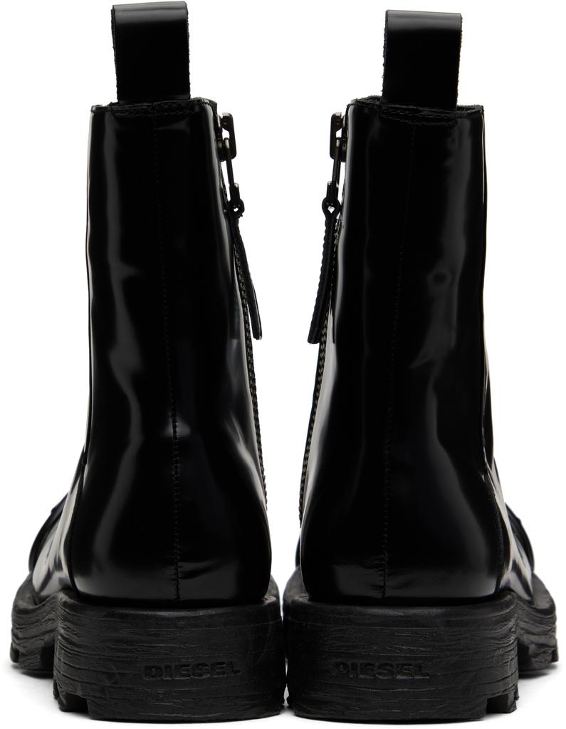 Shop Black D-Hammer Bt Zip D Boots on Sale at BeyondStyle