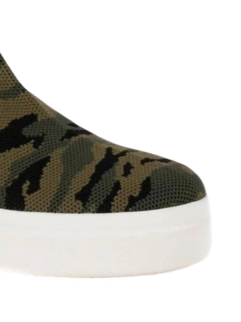 Yellow Box Women's Eagon Platform High Top Sneaker In Camo Print
