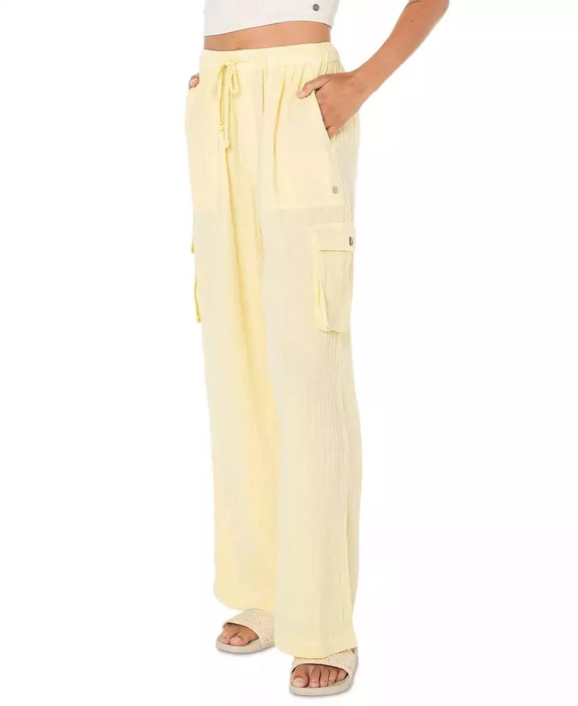 Roxy Juniors' Cotton Precious Cargo Beach Pants 4