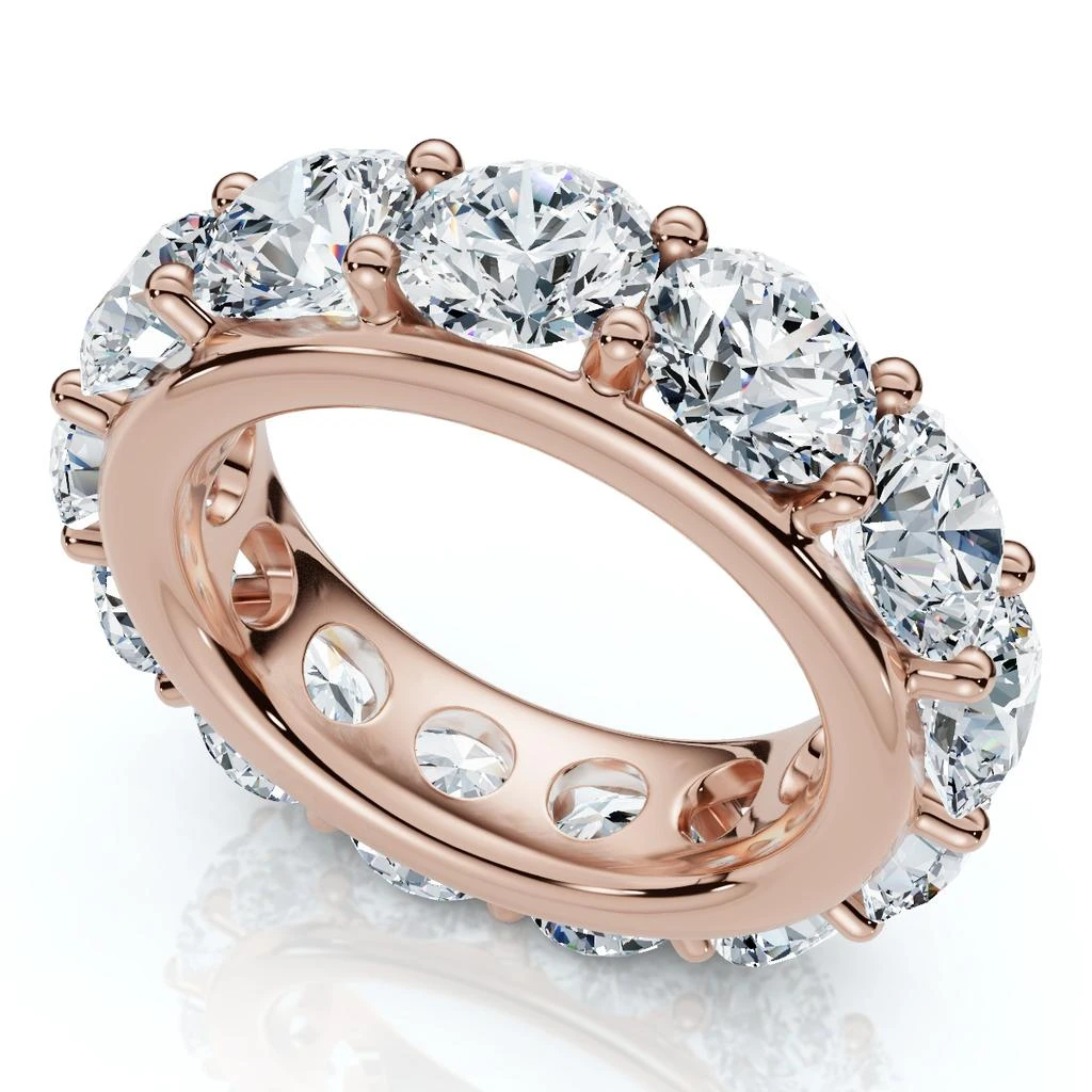 Pompeii3 13Ct Diamond Eternity Ring in 14k Gold or Platinum Lab Grown 5