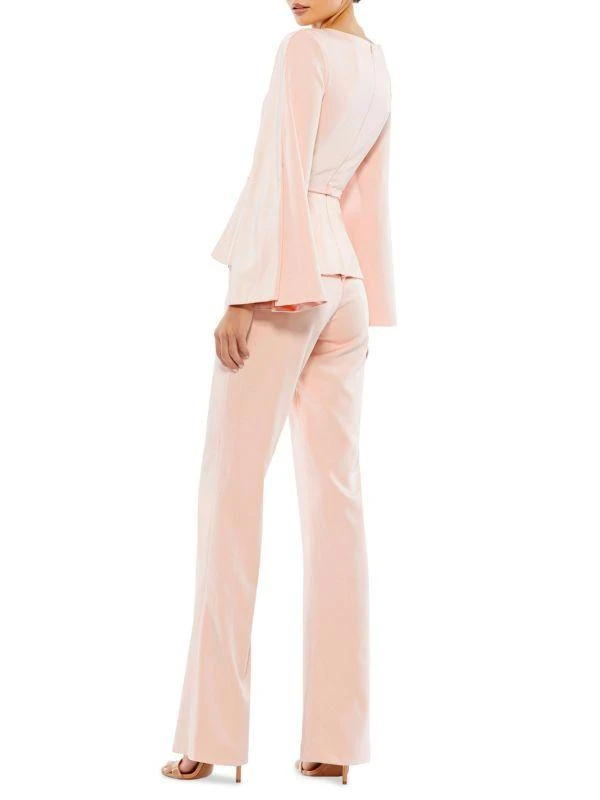 Mac Duggal Peplum Wide Leg Jumpsuit 2
