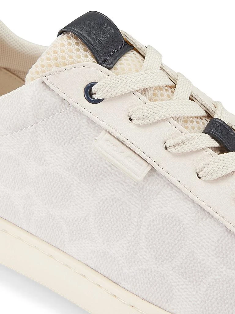 Coach Low-Top Monogram Logo Sneakers 6