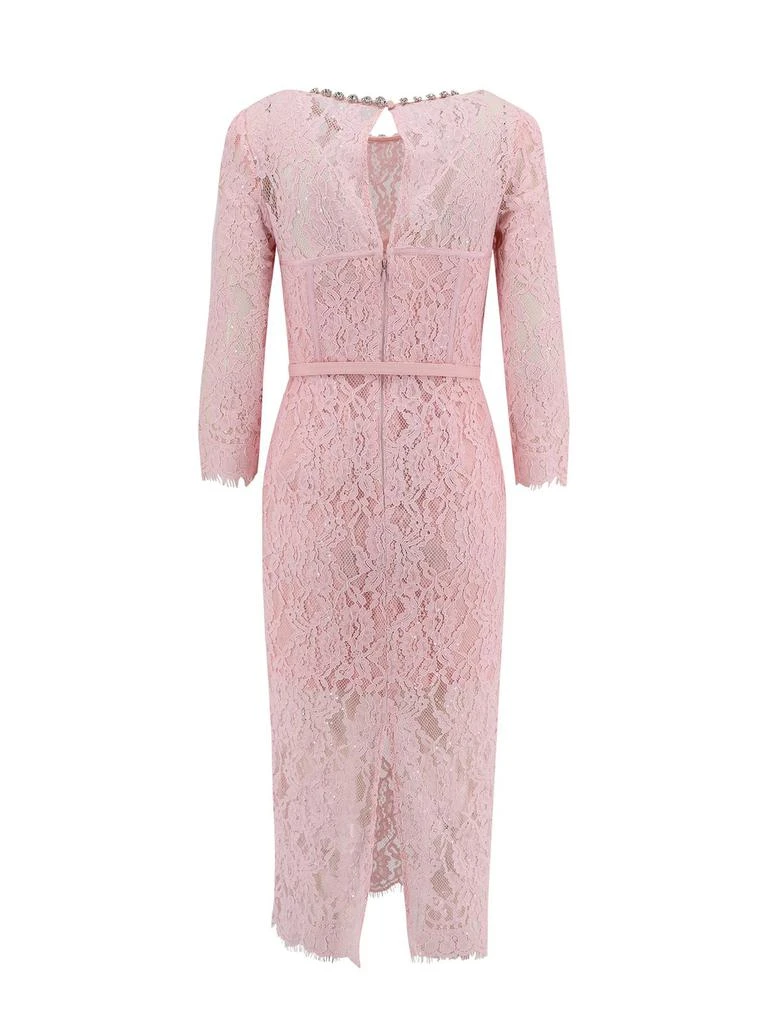 Self Portrait Self-Portrait Lace Embellished Midi Dress 2