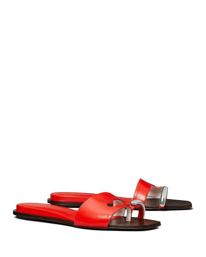 Tory Burch Women's Pierced Slide Sandals 1