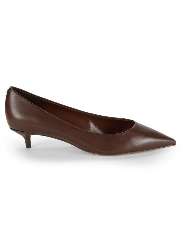 Sam Edelman Franci Leather Kitten Pumps 1