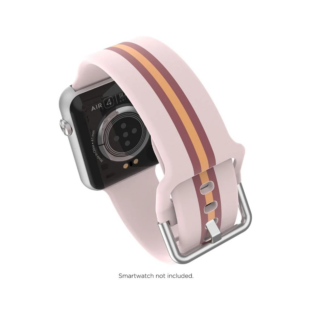 iTouch Unisex Air 4 Blush Striped Silicone Strap 4