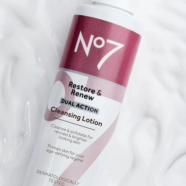 No7 Restore & Renew Cleansing Lotion 7