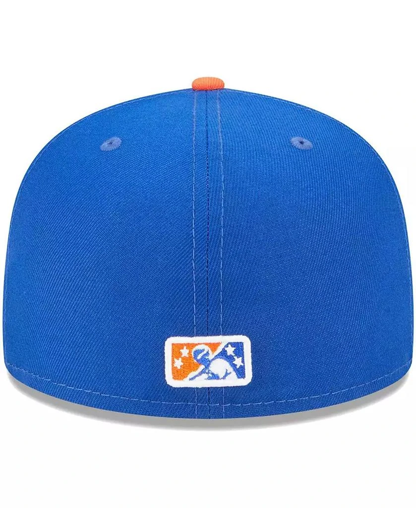 New Era Men's Blue Aberdeen IronBirds Theme Nights Aberdeen Steamed Crabs 59FIFTY Fitted Hat 4