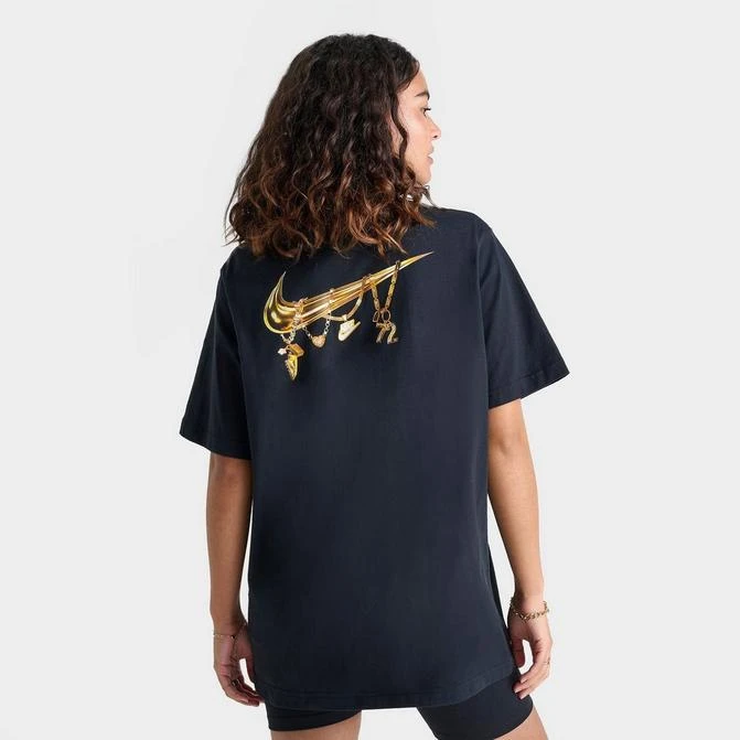 NIKE Women's Nike Charm Short-Sleeve Graphic T-Shirt 1
