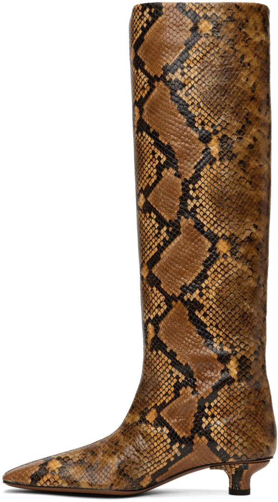 Nanushka Tan Pippa Tall Boots 3