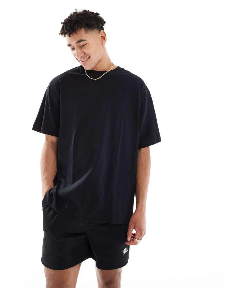 HERA Hera Mens grafitti t-shirt in black 3