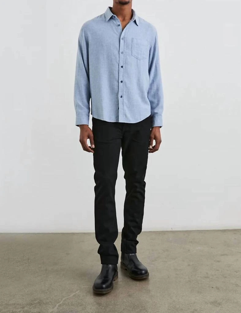 Rails Lennox Shirt In Kodiak Blue 4