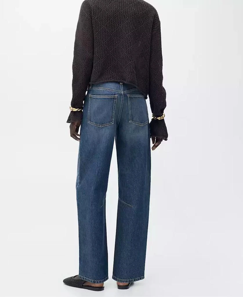 Mango Women's High-Rise Balloon Jeans 3
