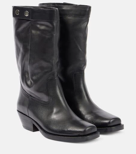 Isabel Marant Ademe leather cowboy boots 1