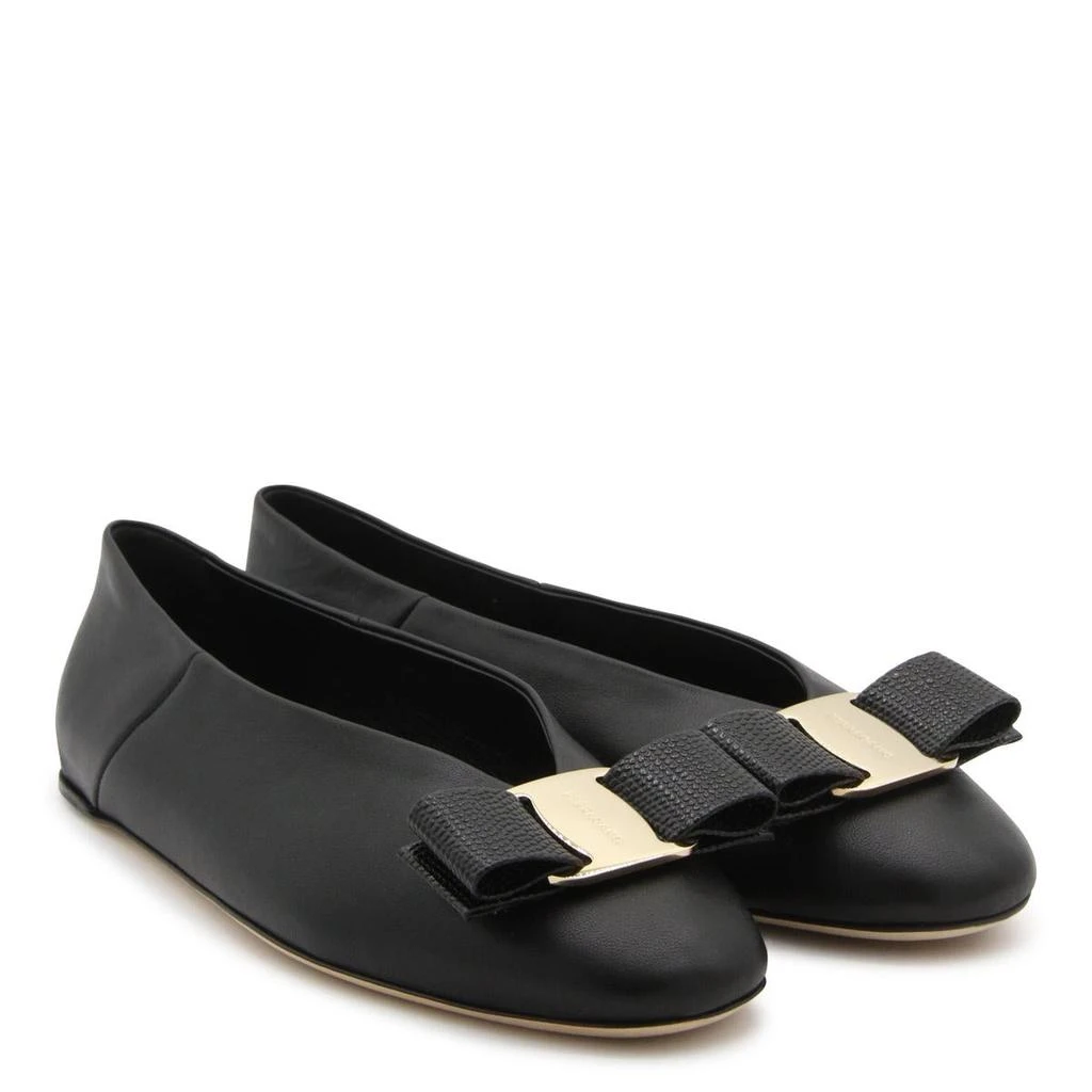 Salvatore Ferragamo Ferragamo Flat Shoes Black 2