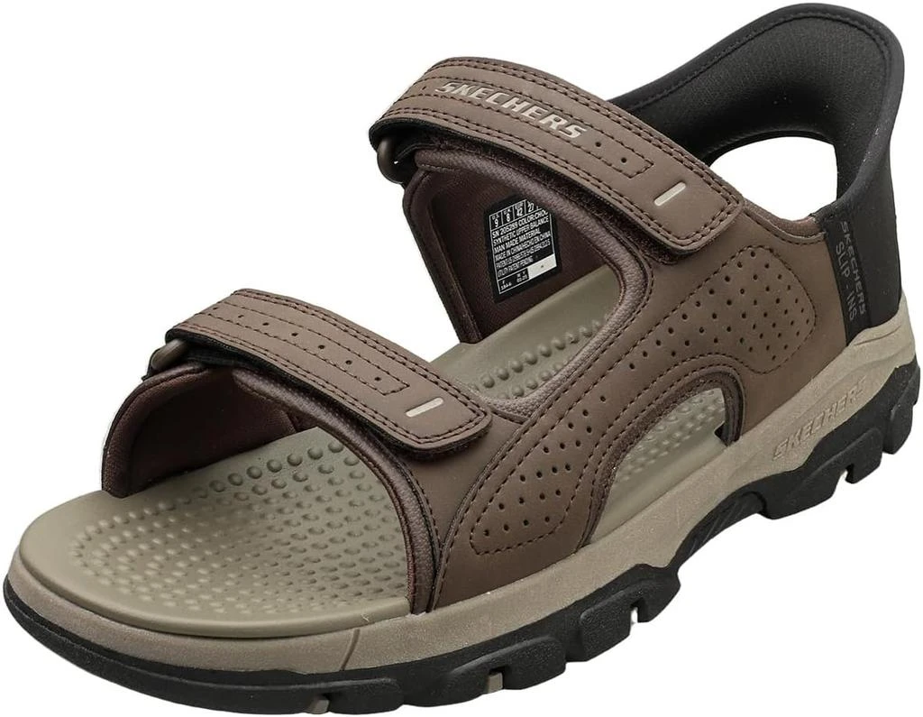 SKECHERS Skechers Men's USA Tresmen - Reece Two Strap Open Toe Slip-Ins Sandal