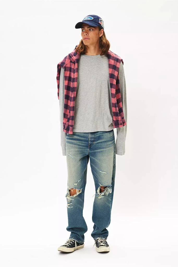 Urban Renewal ReMADE By UO Remnant Boxy Drippy Long Sleeve Tee 3