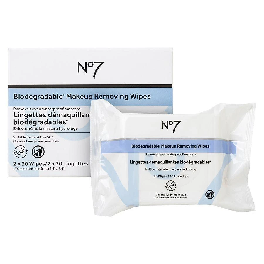 No7 Biodegradable Makeup Removing Wipes 3