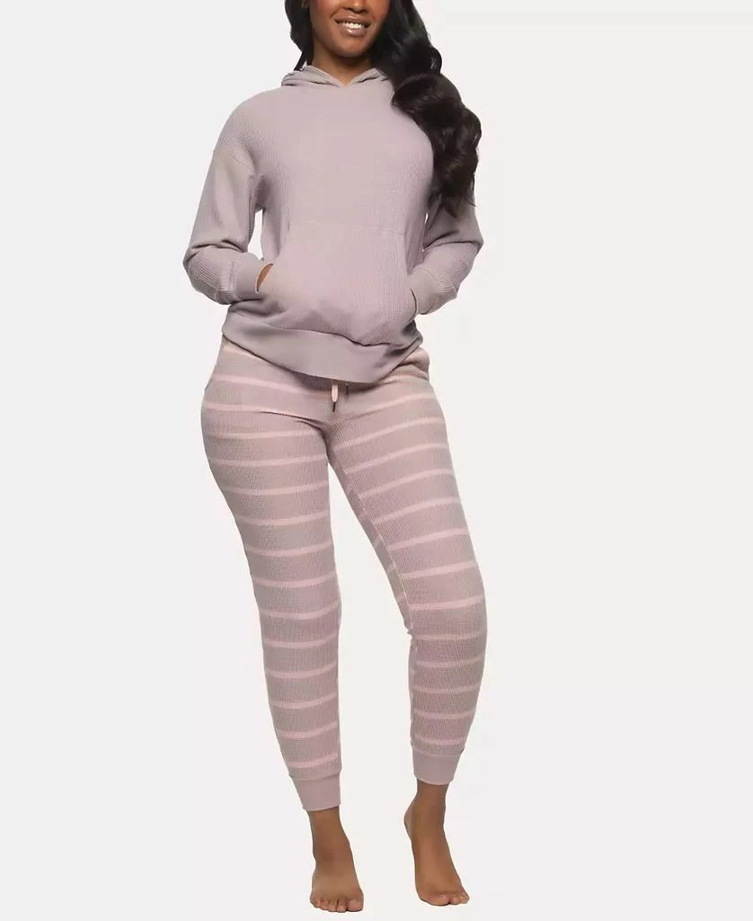 Felina Women's Jolie Pullover Hoodie and Jogger Lounge Set 4
